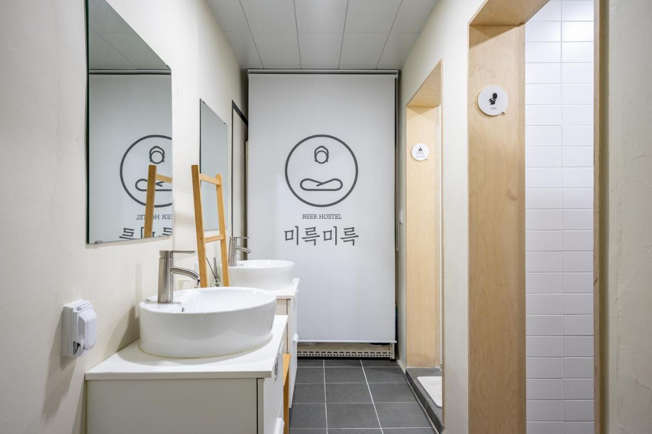 Mireuk Mireuk Beer Hostel Tongyeong Exterior foto
